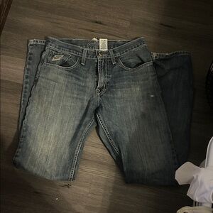 Cinch Women's/ men’s Blue Boot Cut Jeans